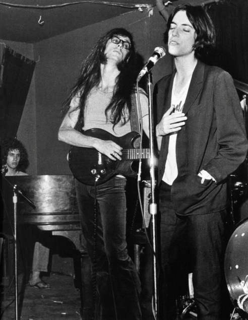 William Borroughs with Patti: